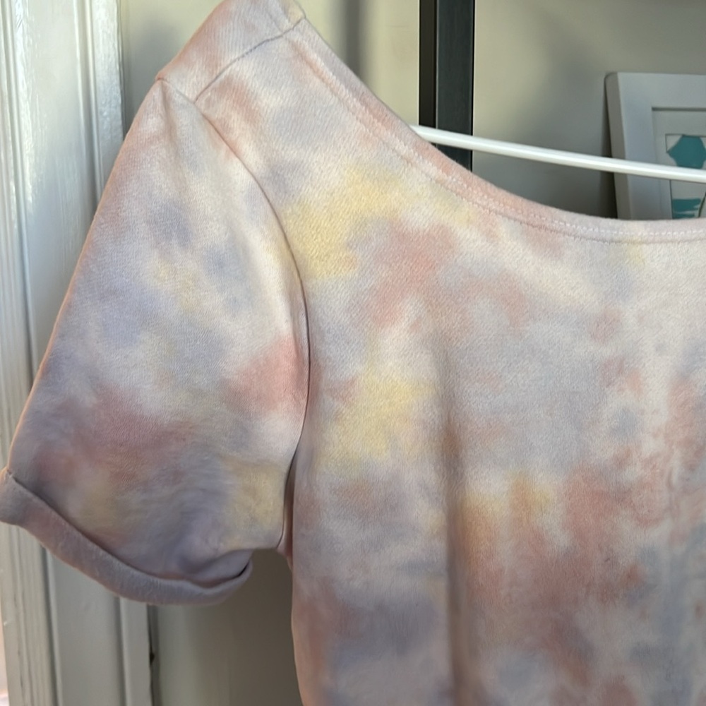 Pastel Tyedye Cotton Romper - Picture 3 of 5